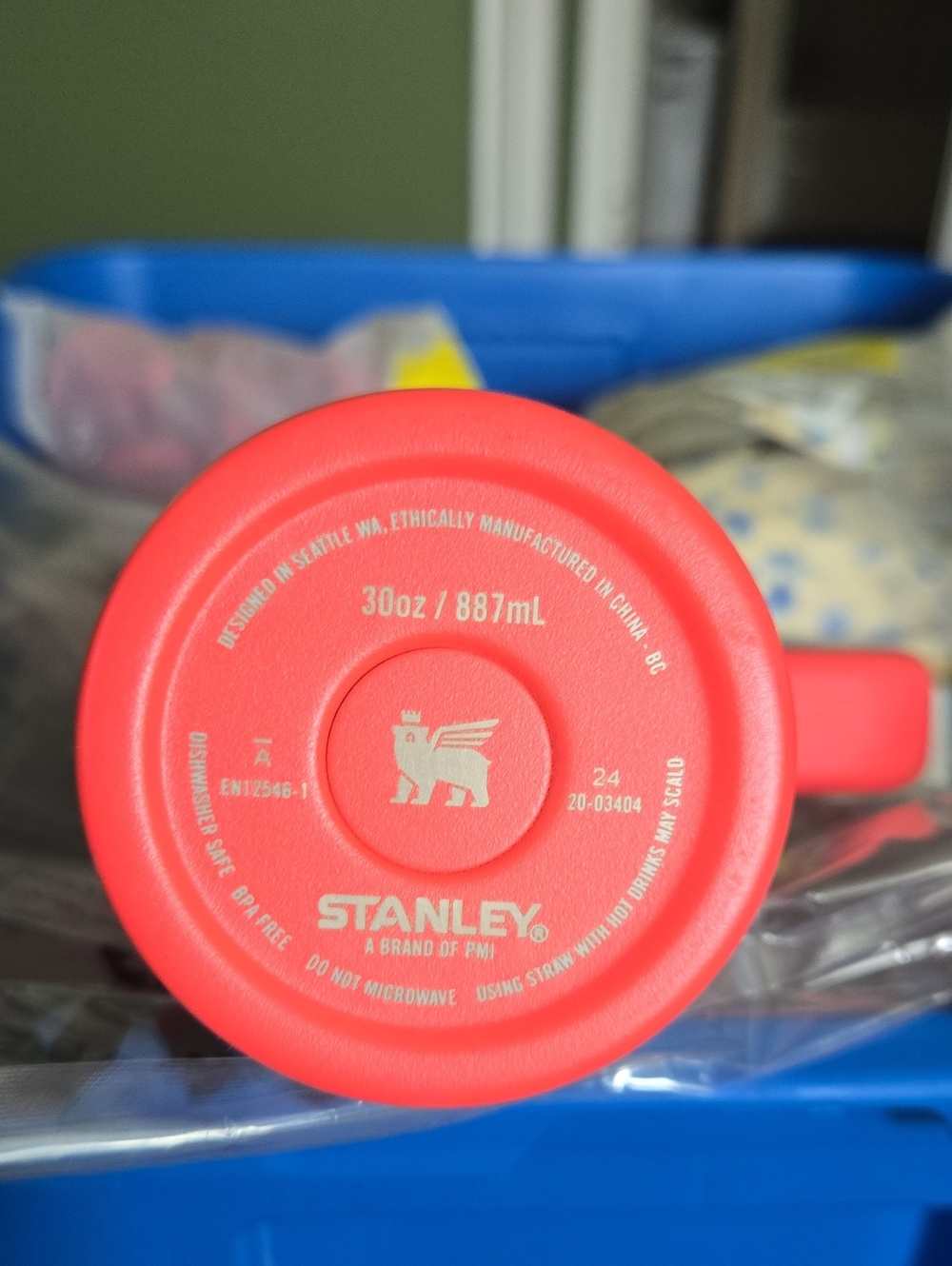 Stanley Quencher Flowstate 30oz Hibiscus Stainless Steel Tumbler #1417 - Picture 9 of 9
